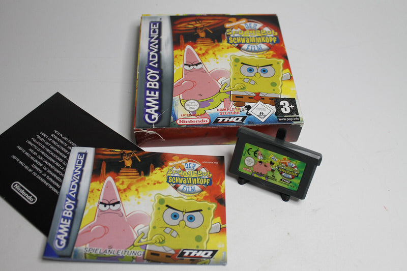 Laden Sie das Bild in Galerie -Viewer, Der Spongebob Schwammkopf Film (Nintendo Game Boy Advance, 2005)
