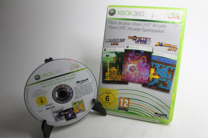 Xbox 360: Xbox Live Arcade Spielepaket, XBox 360 Spiel vollständig
