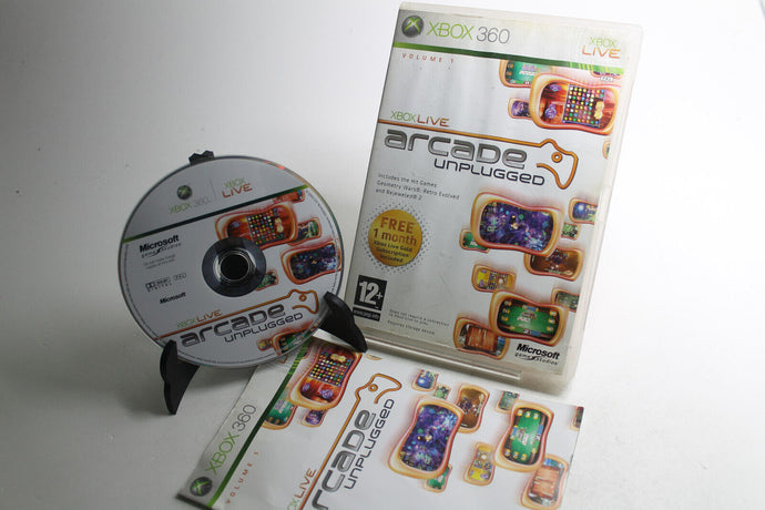 Xbox Live Arcade Unplugged Volume 1 (Microsoft Xbox 360, 2006)
