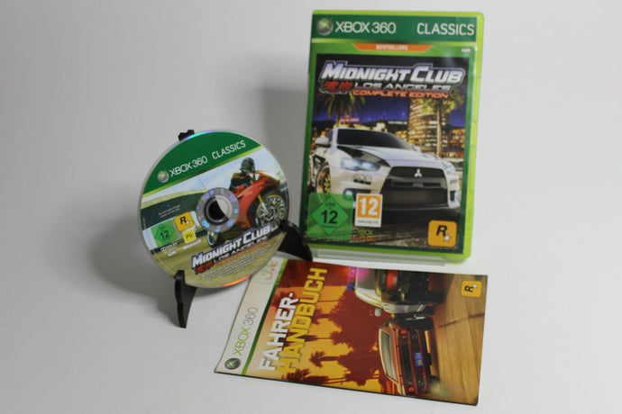 Midnight Club: Los Angeles (Microsoft Xbox 360, 2008)