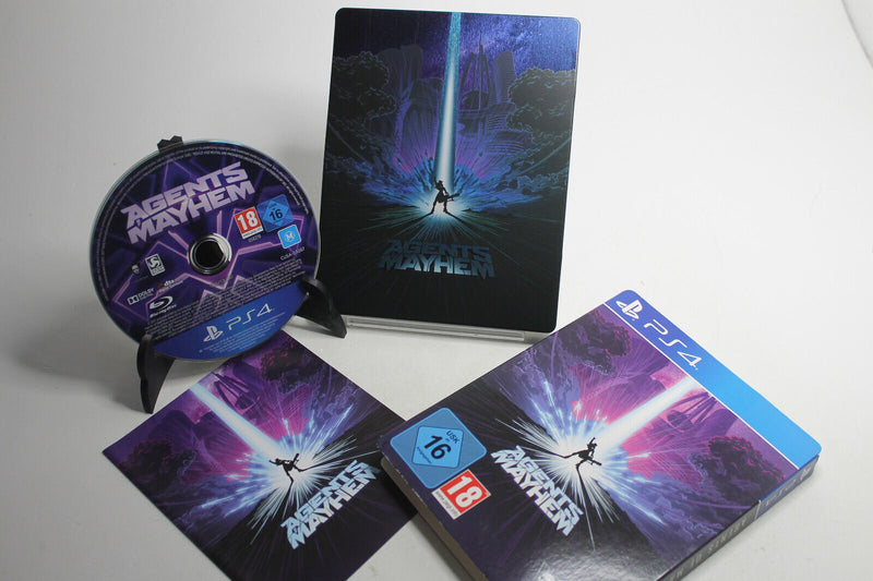 Laden Sie das Bild in Galerie -Viewer, PS4 Agents of Mayhem - Steelbook Edition inkl.DLC -
