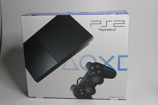 Sony PlayStation 2 Slimline Spielekonsole - Kohleschwarz (9901921)...