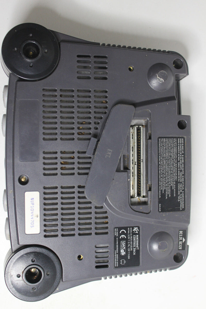 Laden Sie das Bild in Galerie -Viewer, Nintendo 64 Spielekonsole - Schwarz (NUS-001)
