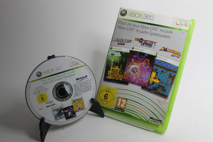 Xbox 360: Xbox Live Arcade Spielepaket (Gut)