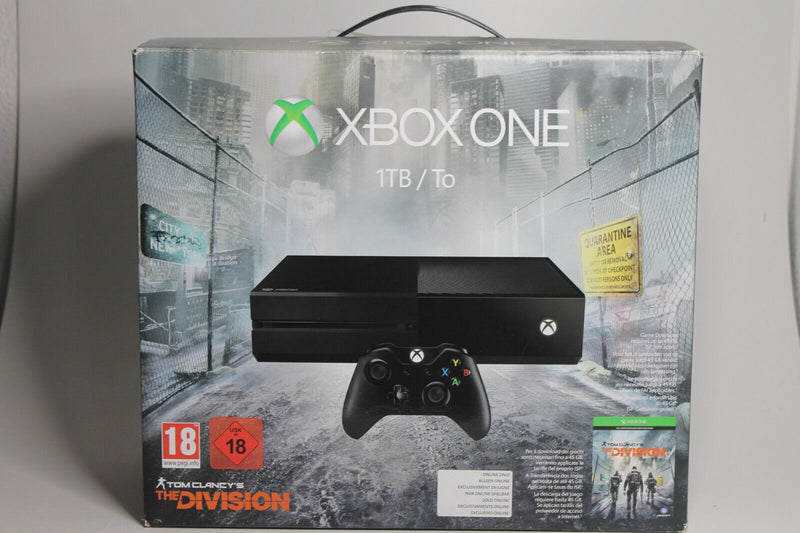 Laden Sie das Bild in Galerie -Viewer, Microsoft Xbox One 1TB Spielkonsole - Schwarz - The Division Edition
