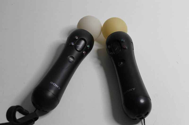 Laden Sie das Bild in Galerie -Viewer, 2x Sony 908678 PlayStation 3 Move Motion Controller - Schwarz
