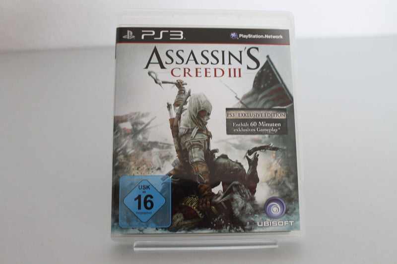 Laden Sie das Bild in Galerie -Viewer, Assassin&#39;s Creed III PS3 (Sony Playstation 3) - Top Zustand - mit Handbuch
