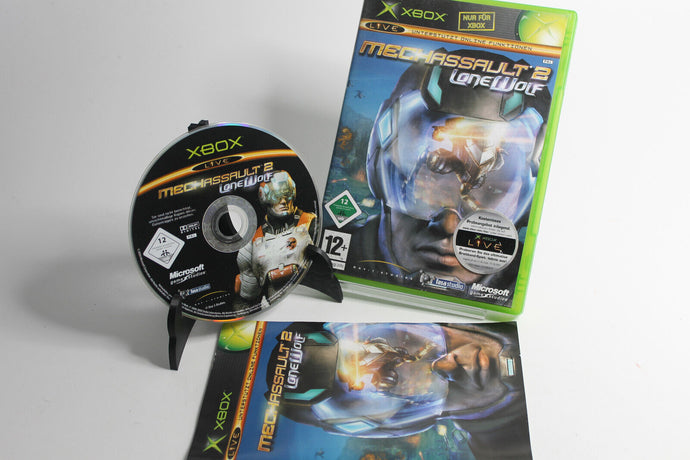 Mechassault 2-Lone Wolf (Microsoft Xbox, 2005)