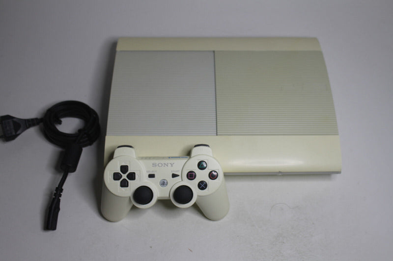 Laden Sie das Bild in Galerie -Viewer, Sony PlayStation 3 Super Slim Konsole 500 GB Weiß  PS3 + 1 Original Controller
