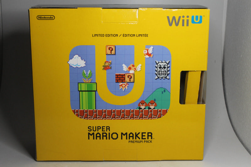 Laden Sie das Bild in Galerie -Viewer, Nintendo Wii U Super Mario Maker 32GB Spielekonsole - Schwarz TOP OVP
