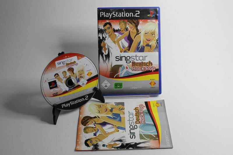 Laden Sie das Bild in Galerie -Viewer, Singstar: Deutsch Rock-Pop (Sony PlayStation 2, 2006)

