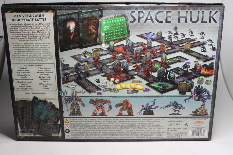 Laden Sie das Bild in Galerie -Viewer, Space Hulk Brettspiel Englisch - Board Game Szenery Warhammer 40k Neuwertig
