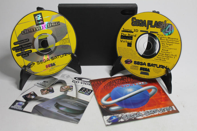 Sega Saturn - Sega Flash Vol. 4 Demo CD nur CD