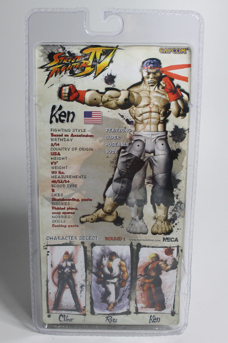 Laden Sie das Bild in Galerie -Viewer, Neca Ken - Street Figher IV - Action Figur - Sammlungsstück - Selten
