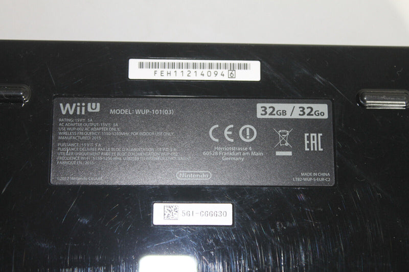 Laden Sie das Bild in Galerie -Viewer, Nintendo Wii U Super Mario Maker 32GB Spielekonsole - Schwarz TOP OVP
