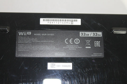 Nintendo Wii U Super Mario Maker 32GB Spielekonsole - Schwarz TOP OVP