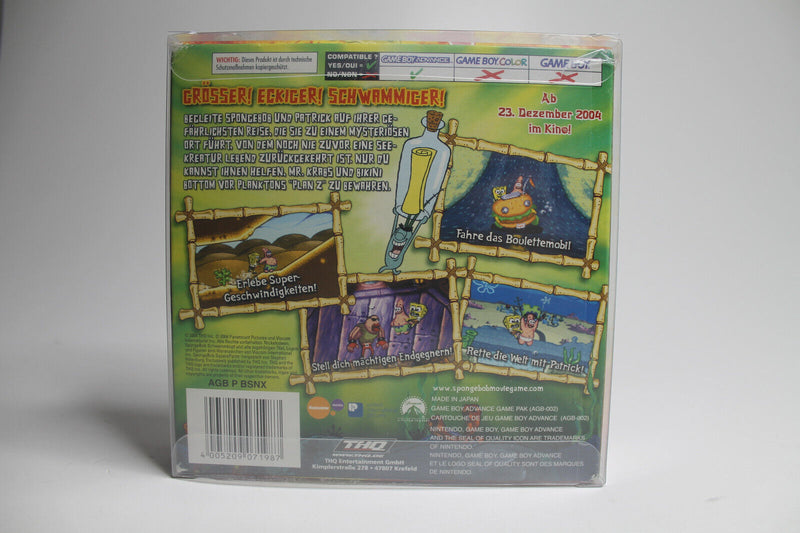 Laden Sie das Bild in Galerie -Viewer, Der Spongebob Schwammkopf Film (Nintendo Game Boy Advance, 2005)
