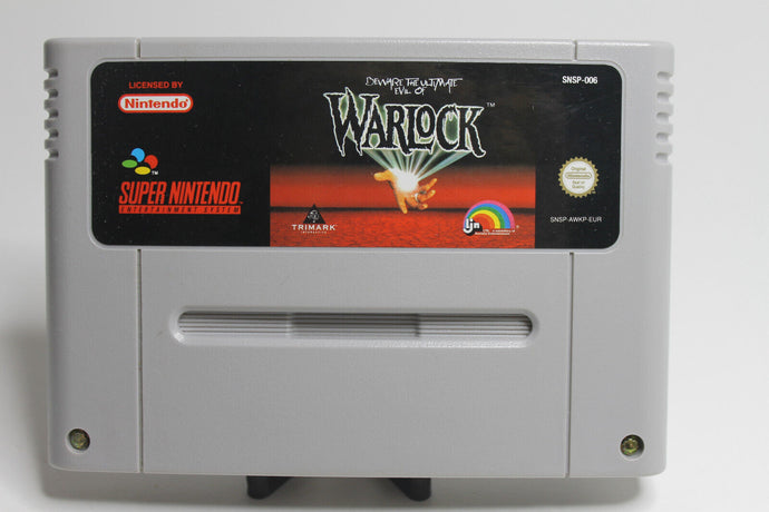 WARLOCK - Super Nintendo - SNES - PAL
