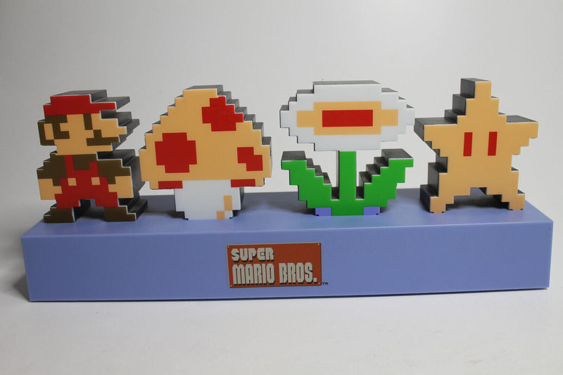 Laden Sie das Bild in Galerie -Viewer, Nintendo Super Mario Bros. LED Icons Light Lampe 30 cm Paladone

