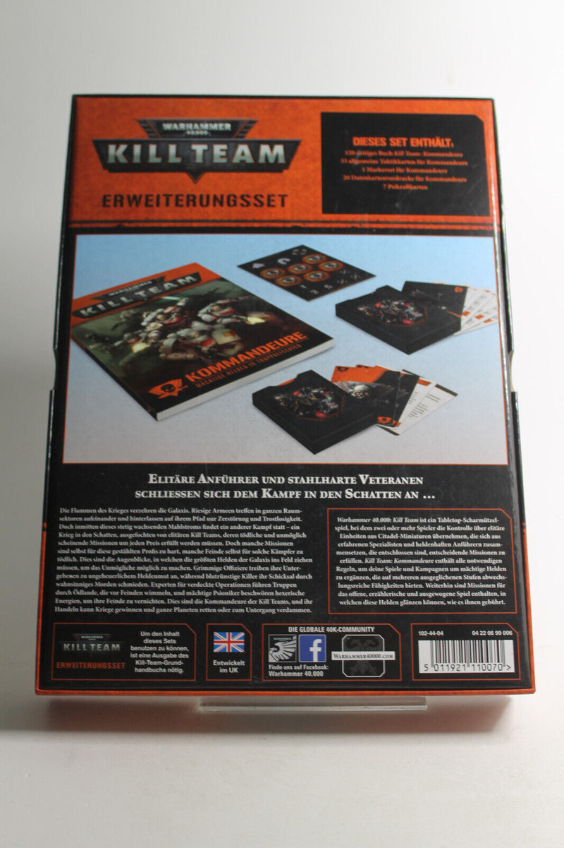 Laden Sie das Bild in Galerie -Viewer, Killteam Kommandeure Warhammer 40k Armeebuch Codex Armeebuch Regelbuch Fantasy
