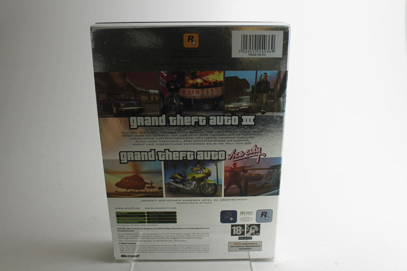 Laden Sie das Bild in Galerie -Viewer, Grand Theft Auto Doppelpack (Dt.) (Microsoft Xbox, 2003)
