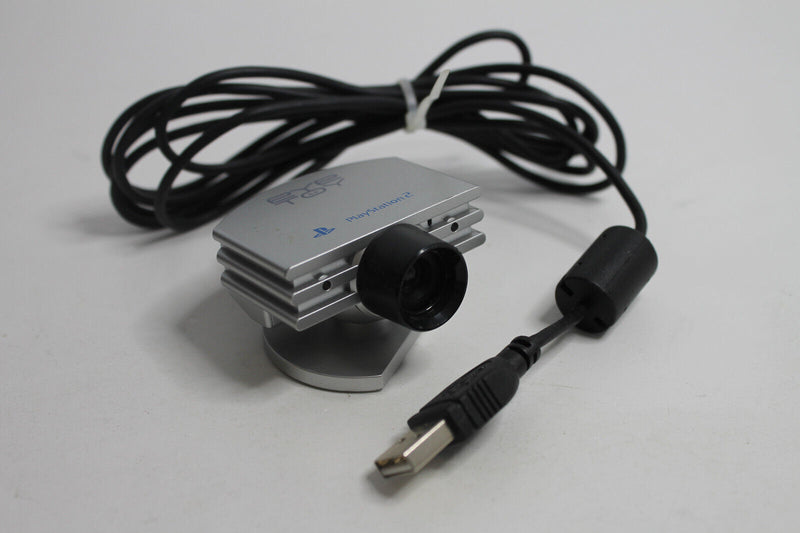 Laden Sie das Bild in Galerie -Viewer, Original Eye Toy Kamera - Sony PlayStation 2 | PS2 Cam Silber
