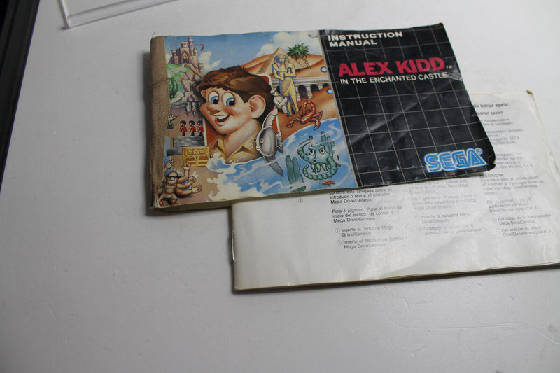 Laden Sie das Bild in Galerie -Viewer, Sega Mega Drive Spiel: ALEX KIDD - Rarität - Komplett -⚡️VERSAND -  1990
