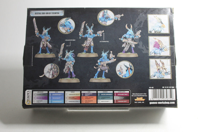 Laden Sie das Bild in Galerie -Viewer, Thousand Sons - 10 Tzaangors - Warhammer 40k - 100 % vollständig
