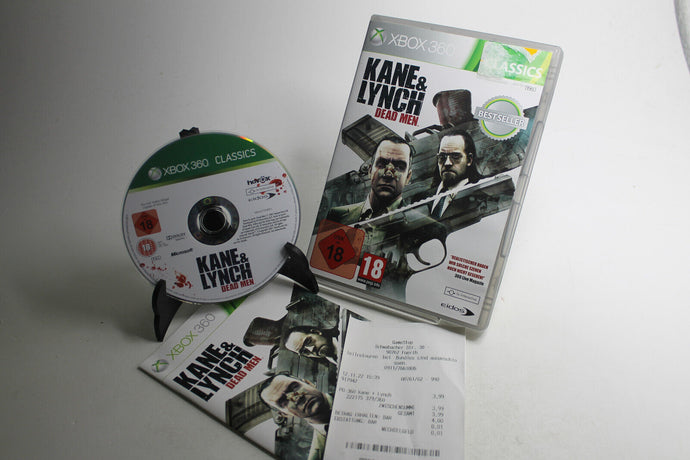 Kane & Lynch: Dead Men (Microsoft Xbox 360, 2011)