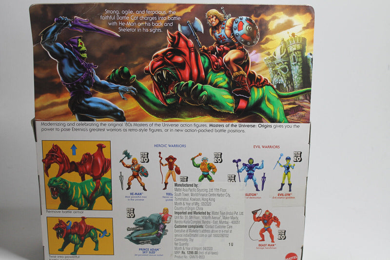 Laden Sie das Bild in Galerie -Viewer, Mattel Masters of the Universe Origins Battle Cat Action-Figur (GNN70)
