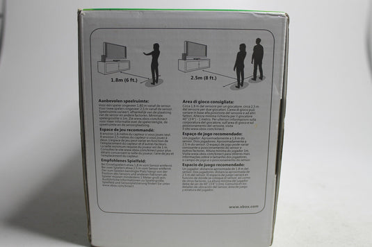 Xbox 360 Kinect Kamera Sensor leiste Microsoft Schwarz Neuwertig