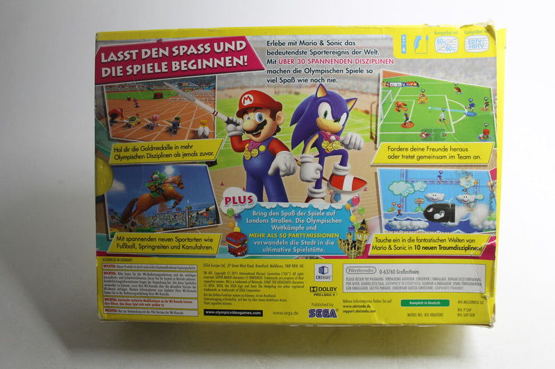 Laden Sie das Bild in Galerie -Viewer, Mario &amp; Sonic bei den Olympischen Spielen Sammler Edition (Nintendo Wii, 2014)
