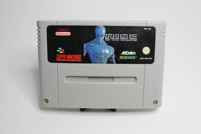 SNES Super Nintendo Rise of The Robots EUR Modul