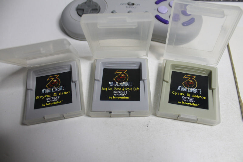 Laden Sie das Bild in Galerie -Viewer, Sega Genesis Mortal Kombat 3 Kontrol Pad Version 1 Controller Joystick OVP
