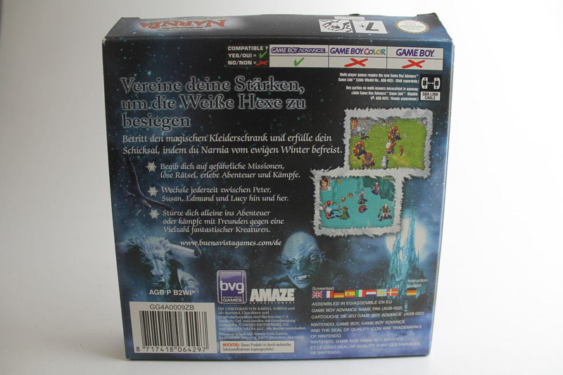 Laden Sie das Bild in Galerie -Viewer, Die Chroniken von Narnia: der König von Narnia (Nintendo Game Boy Advance, 2005)
