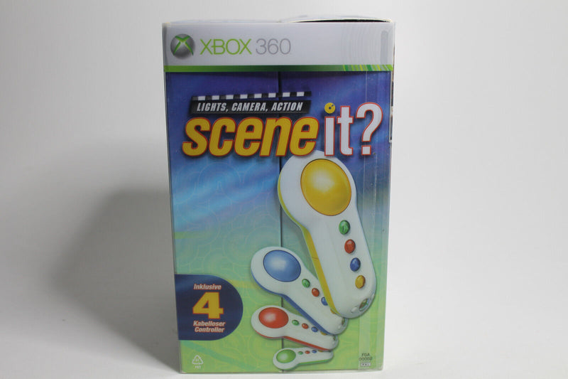 Laden Sie das Bild in Galerie -Viewer, Xbox 360 - Scene It? | Buzzer Bundle | Microsoft | 2008 | Das Filmquiz
