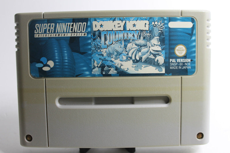 Laden Sie das Bild in Galerie -Viewer, Donkey Kong Country - Super Nintendo SNES - Videospiel Cartridge - Gut
