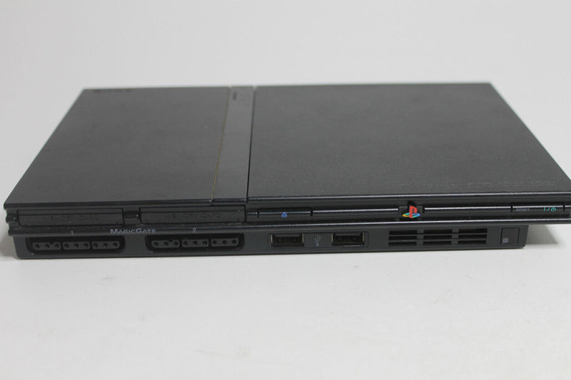 Laden Sie das Bild in Galerie -Viewer, Sony Playstation 2 Konsole Slim Set - Schwarz (SCPH-70001)

