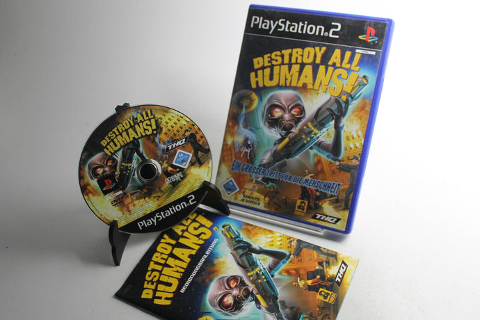 Destroy All Humans (Sony PlayStation 2, 2005) PS2 Spiel inkl. Anleitung | GUT