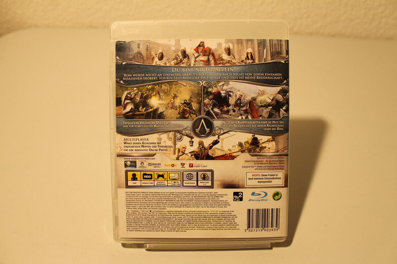 Laden Sie das Bild in Galerie -Viewer, Assassin&#39;s Creed: Brotherhood PS3 (Sony Playstation 3) - Top Zustand - OVP
