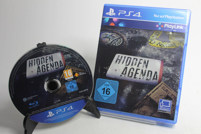 Hidden Agenda (Sony PlayStation 4, 2017)