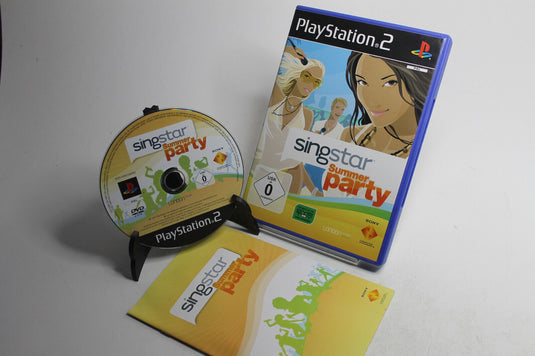 Singstar: Summer Party (Sony PlayStation 2, 2008)