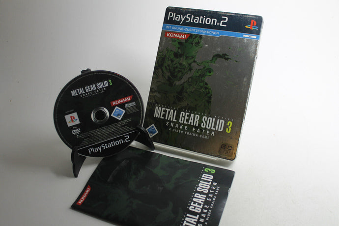 Metal Gear Solid 3 Steelbook - PAL, Playstation 2 (PS2)