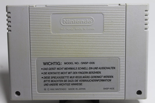 Super Tennis  - Super Nintendo / SNES Spiel