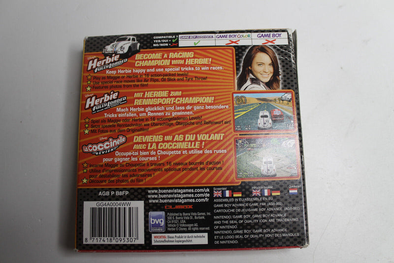Laden Sie das Bild in Galerie -Viewer, Herbie Fully Loaded  (Nintendo Game Boy Advance) nur OVP und Inlay
