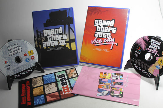 Grand Theft Auto Doppelpack (Dt.) (Sony PlayStation 2, 2003)