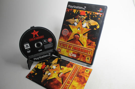 State Of Emergency (Sony PlayStation 2, 2001, DVD-Box)