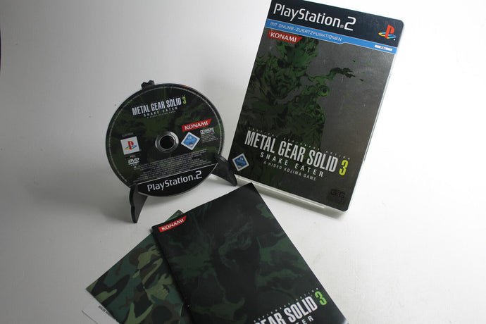 Playstation 2 Spiel (PS2 Spiel) - Metal Gear Solid 3 - Steelbook