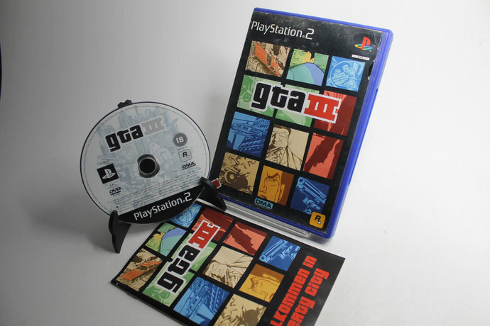 Grand Theft Auto Iii (Dt.) (Sony PlayStation 2, 2001)