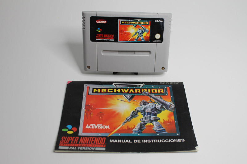 Laden Sie das Bild in Galerie -Viewer, Mechwarrior | Super Nintendo | SNES | Mit Anleitung
